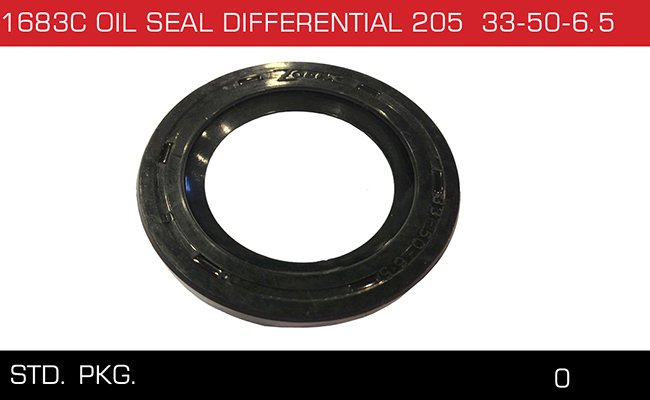 1683C OIL SEAL DIFFERENTAL 205